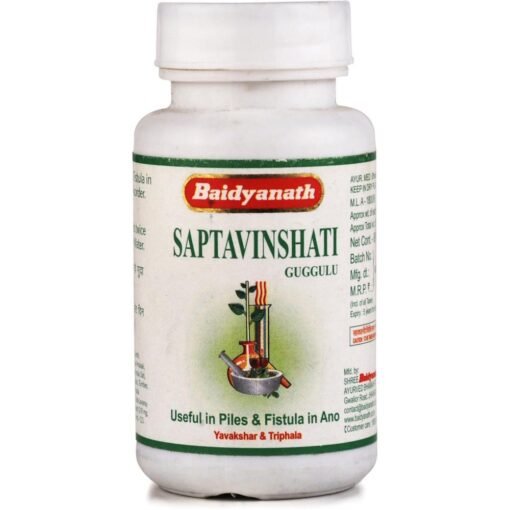 Baidyanath Saptavinshati Guggulu 80tab