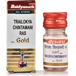 Baidyanath Trailokya Chintamani Ras Swarna Moti Yukta 10tab