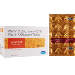 Leeford Adivit-CZ Chewable Orange Flavour Tablet 15tab