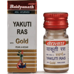 Baidyanath Yakuti Ras Swarna Moti Kesar Amber Yukta 10tab