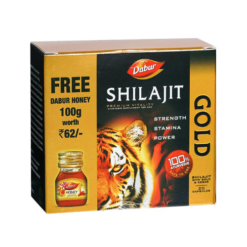 Dabur Shilajit Gold with 100gm Honey Free Ayurvedic