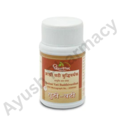 Dhootapapeshwar Brahmi Vati Budhivardhak 60Tab