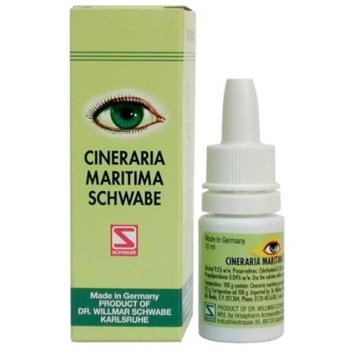 Dr Willmar Schwabe Germany Cineraria Maritima Schwabe Eye Drops 10 ml