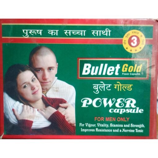 Keshav Herbs Bullet Gold Power Capsules For Men Only