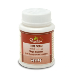 Dhootapapeshwar Naga Bhasma 10g
