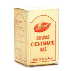 Dabur Shwas Chintamani Ras With Gold 30tab